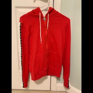 Red Pink sports fleece